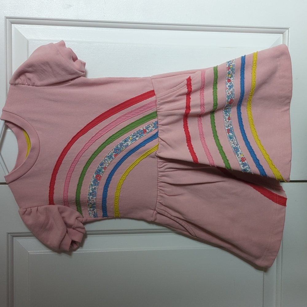 Girls Mini Boden dress, size 4-5, pink
